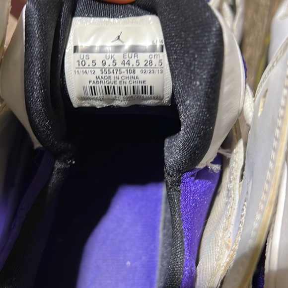 Jordan Flight Club 91 grape - Picture 7 of 8